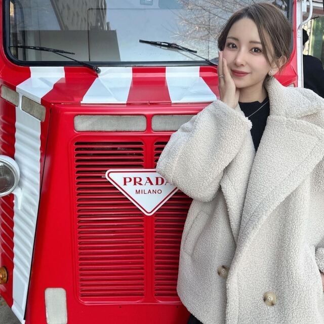 acym Teddy boa moco コート アイボリー acym Teddy boa moco コート アイボリー