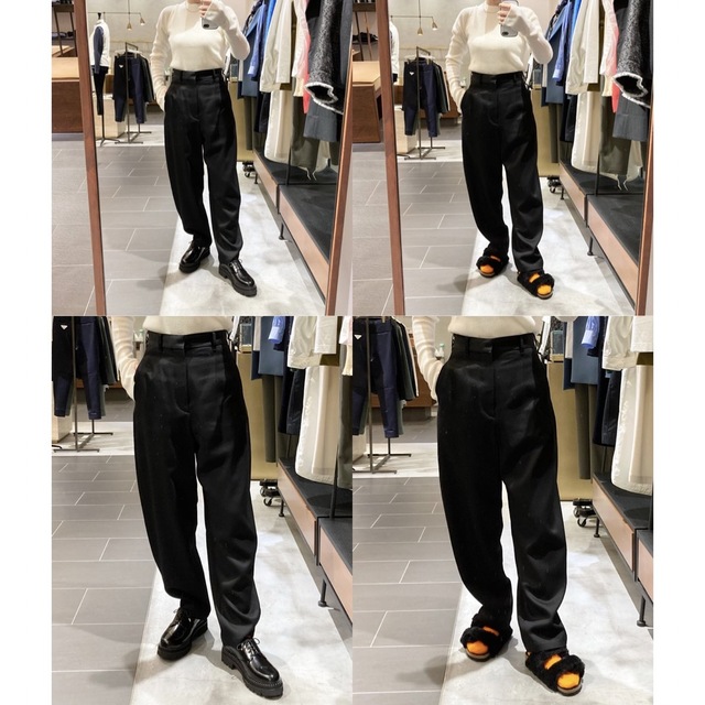 LOEFF ロエフ ウールトロピカル ボンタンパンツ カジュアルパンツ