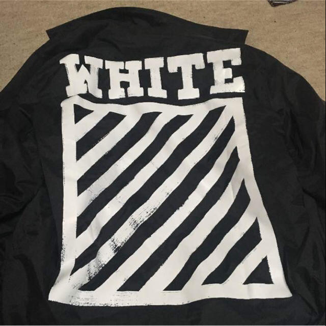 2016-17AW◆OFF-WHITE◆ コーチジャケット /黒 | フリマアプリ ラクマ