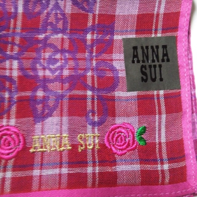 ANNA SUI(アナスイ)のANNA SUI ハンカチ ２枚セット レディースのファッション小物(ハンカチ)の商品写真