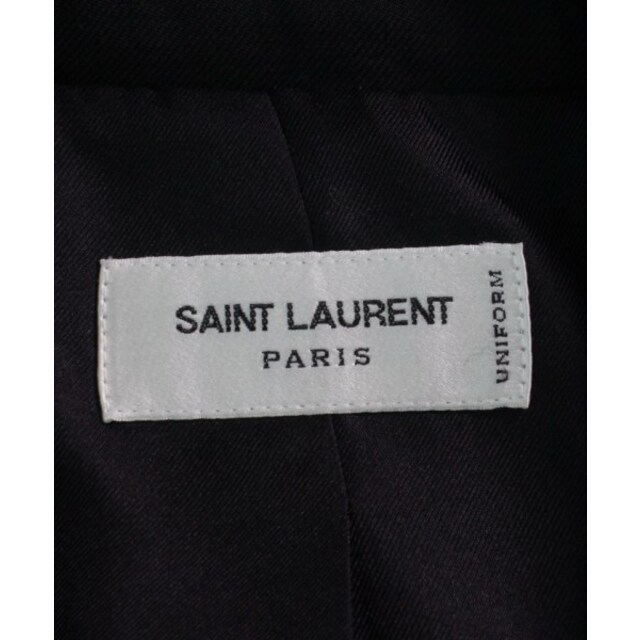 Saint Laurent Paris テーラードジャケット 48(L位) 黒 【古着】【中古】