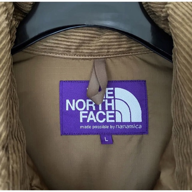 THE NORTH FACE(ザノースフェイス)のTNFパープルレーベル Corduroy Down Shirt Jacket メンズのジャケット/アウター(ダウンジャケット)の商品写真