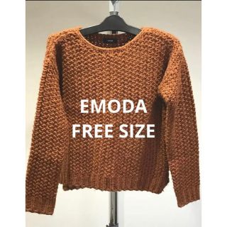 エモダ(EMODA)のEMODA エモダ ニット セーター ブラウン(ニット/セーター)