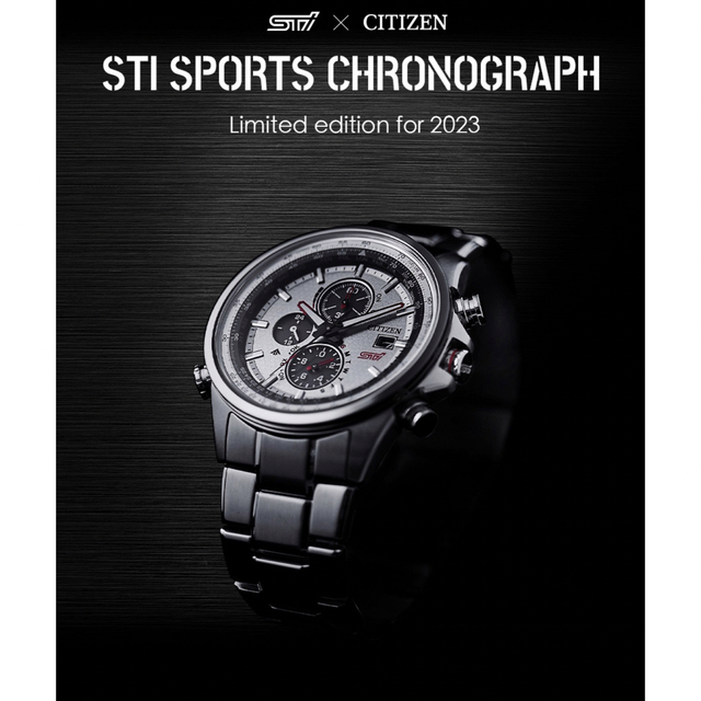 CITIZEN(シチズン)の★STI SPORTS CHRONOGRAPH 2023 新品未使用 メンズの時計(腕時計(アナログ))の商品写真