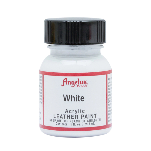 【White ホワイト 白】Angelus paint アンジェラスペイント エンタメ/ホビーのアート用品(絵の具/ポスターカラー)の商品写真