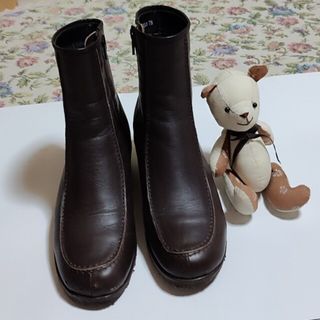 ハッシュパピー(Hush Puppies)の🐶【ハッシュパピーズ　ブーツ 　23E 焦茶】(レインブーツ/長靴)