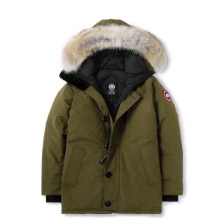 カナダグース(CANADA GOOSE)の【カナダグース】新品 タグ付きJasper Parka XS（メンズ）カーキ(ダウンジャケット)