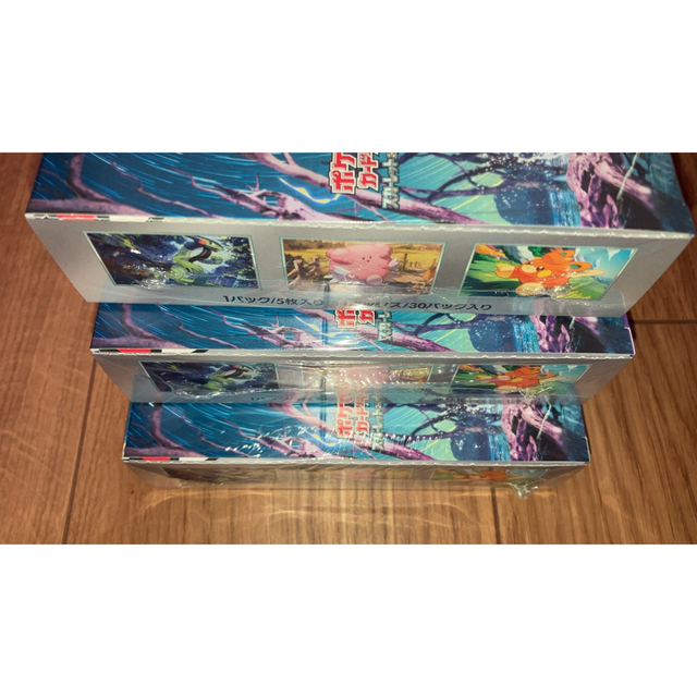 ポケモン - ポケモンカード バイオレットex 3box 新品未開封