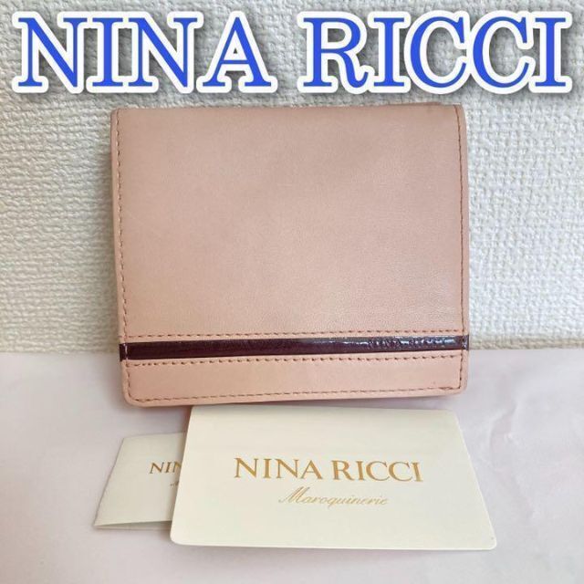NINA RICCI(ニナリッチ)のNINA RICCI ニナリッチ 折財布　ピンク レディースのファッション小物(財布)の商品写真