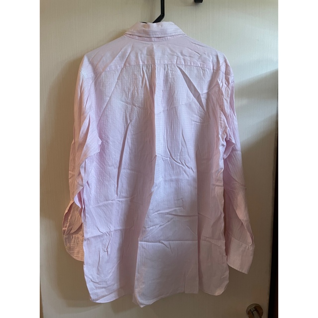 BURBERRY(バーバリー)のバーバリー　メンズ　シャツ　Mサイズ　ピンク　桃 メンズのトップス(シャツ)の商品写真