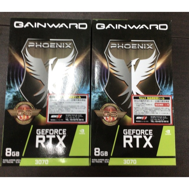 全てのアイテム 2枚セット Phoenix GeForce RTX 3070 PCパーツ