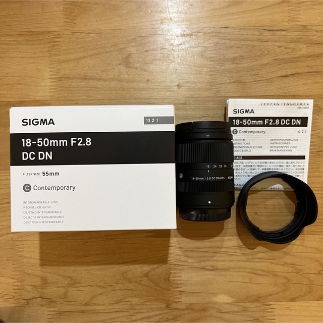 正規代理店 18-50mm 【美品】SIGMA - SIGMA F2.8 Xマウント DN DC