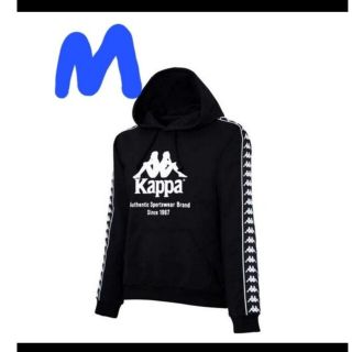 カッパ(Kappa)の定価10450円‼️Kappaクイックドライパーカー/黒/M 新品(パーカー)