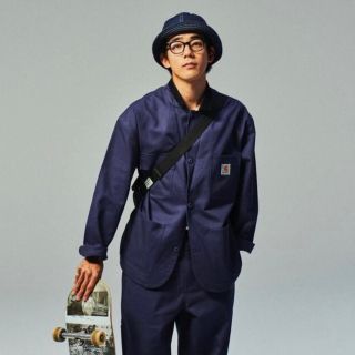 カーハート(carhartt)のカーハート　carhartt セットアップ　S トリップスター　ネイビー(セットアップ)