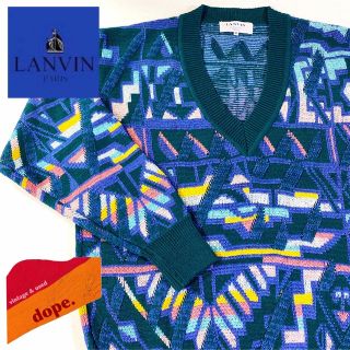 ランバン(LANVIN)の▼ LANVIN rétro pattern sweater ▼(ニット/セーター)