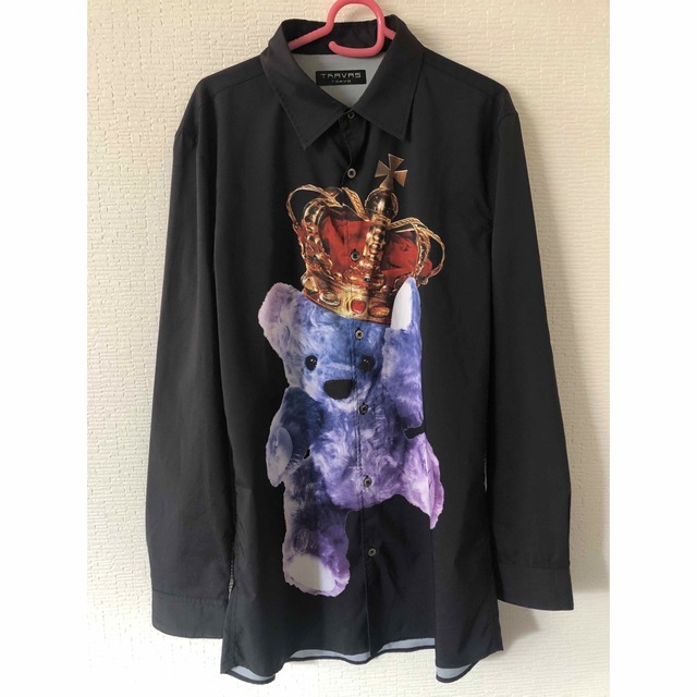 TRAVAS TOKYO 王冠 クマ 熊 ベア Crown bear シャツ-