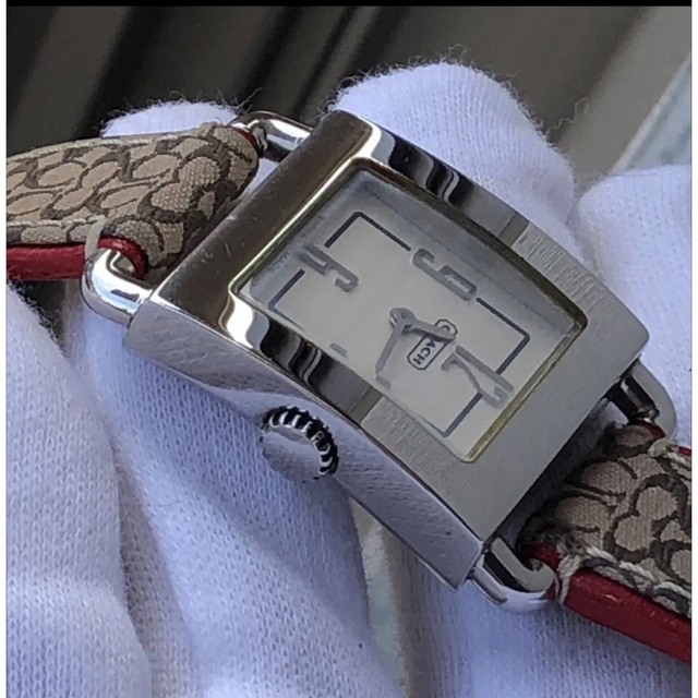 COACH(コーチ)のCOACHコーチ腕時計　スクエア レディースのファッション小物(腕時計)の商品写真