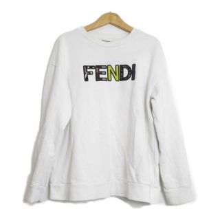 フェンディ》新品 イタリア製 FFロゴ総柄 ハイネックニット セーター 40-