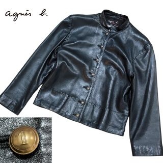アニエスベー モデル ライダースジャケット(レディース)の通販 5点
