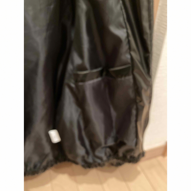 ナイロンジャケット　ブラック×シルバー メンズのジャケット/アウター(ナイロンジャケット)の商品写真
