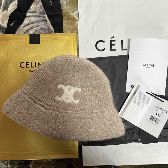 正規品 CELINE バケットハット uesd