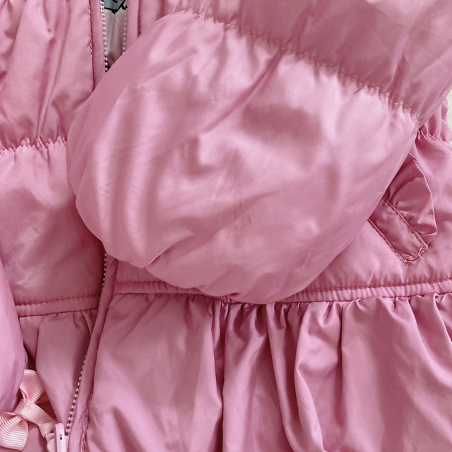 BABYDOLL(ベビードール)のベビードール ダウンジャケット 130cm リバーシブル キッズ/ベビー/マタニティのキッズ服女の子用(90cm~)(ジャケット/上着)の商品写真