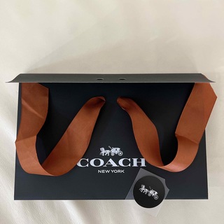 コーチ(COACH)のコーチcoachショップ袋プレゼント用リボン付き(ショップ袋)