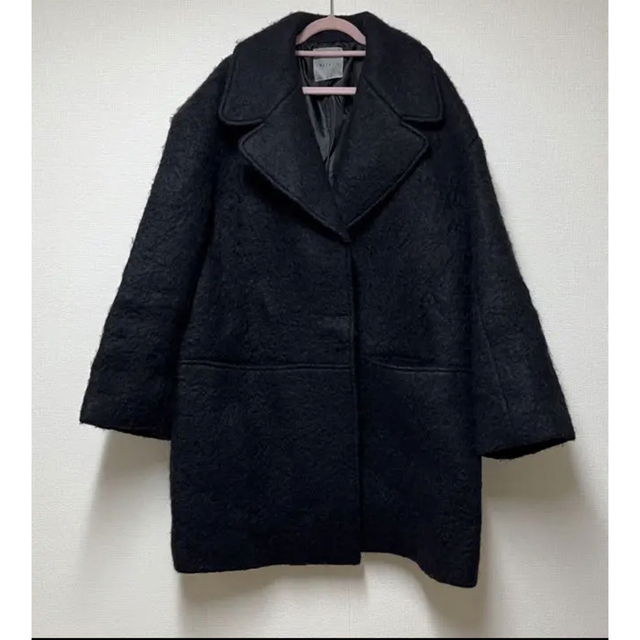 iNtimite Hairy Cocoon Coat 佐々木希 アンティミテ www.mediacommerce.ec