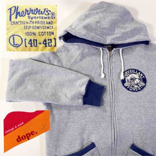 フェローズ(PHERROW'S)の▼ pherrow's waffle zip up parker ▼(パーカー)