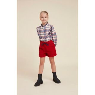 プチバトー(PETIT BATEAU)の新品 プチバトー コーデュロイショートパンツ128cm 8ans(パンツ/スパッツ)