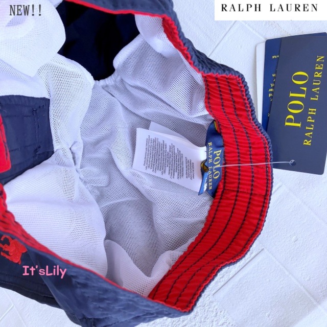 Ralph Lauren(ラルフローレン)のL160-165cm ラルフローレン  ポロベア　スイムトランク キッズ/ベビー/マタニティのキッズ服男の子用(90cm~)(水着)の商品写真