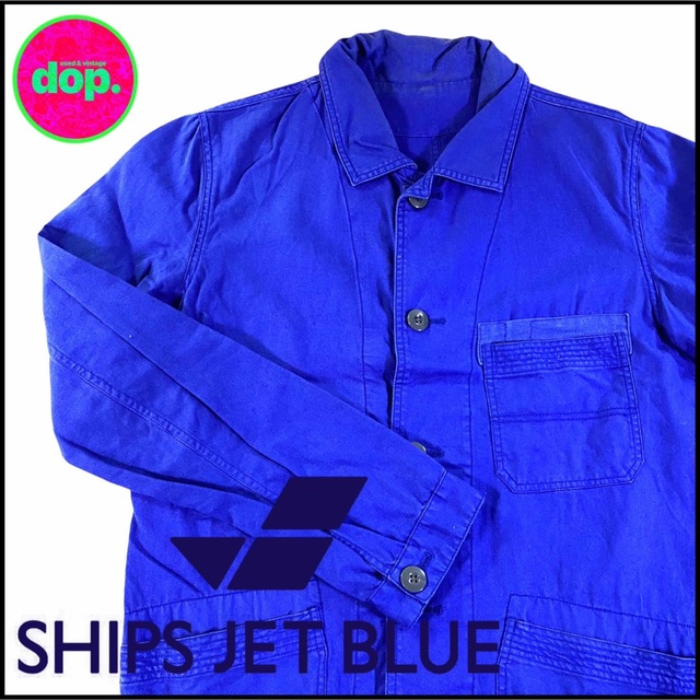 ▼ ships jet blue Shop coat ▼ | フリマアプリ ラクマ