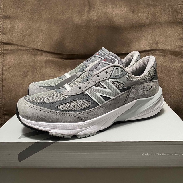 ニューバランス M990GL6(D/US9.5/27.5cm)グレー-