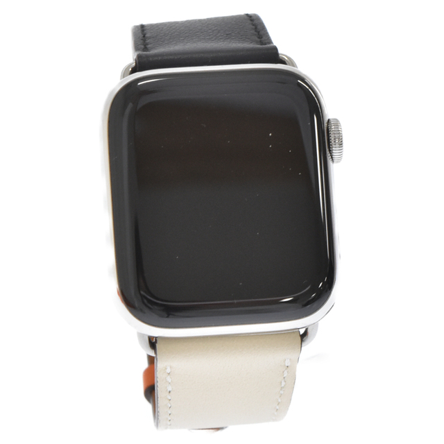 年末のプロモーション HERMES - Hermes エルメス A2008 シリーズ4 アップルウォッチ SS 44MM 4 Series Watch  ×Apple 腕時計(アナログ)