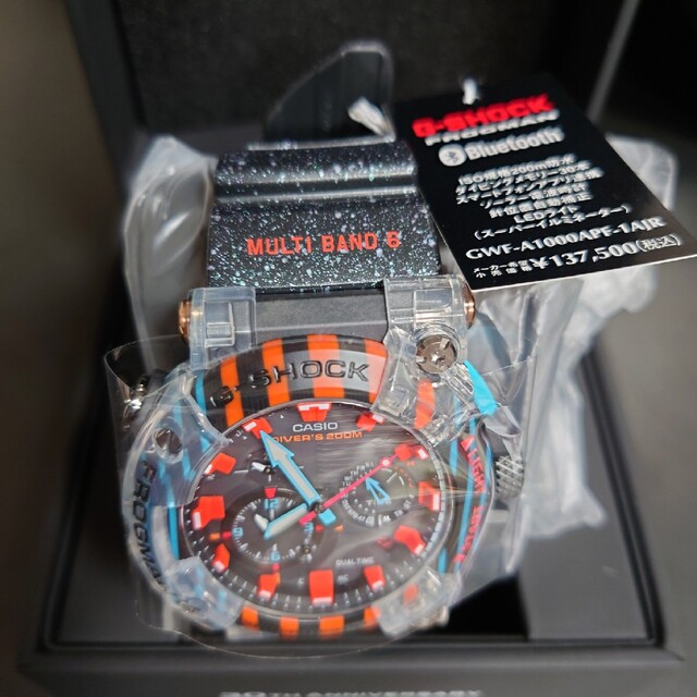 G-SHOCK(ジーショック)のFROGMAN  GWF-A1000APF-1AJR   フロッグマン タグ付き メンズの時計(腕時計(アナログ))の商品写真