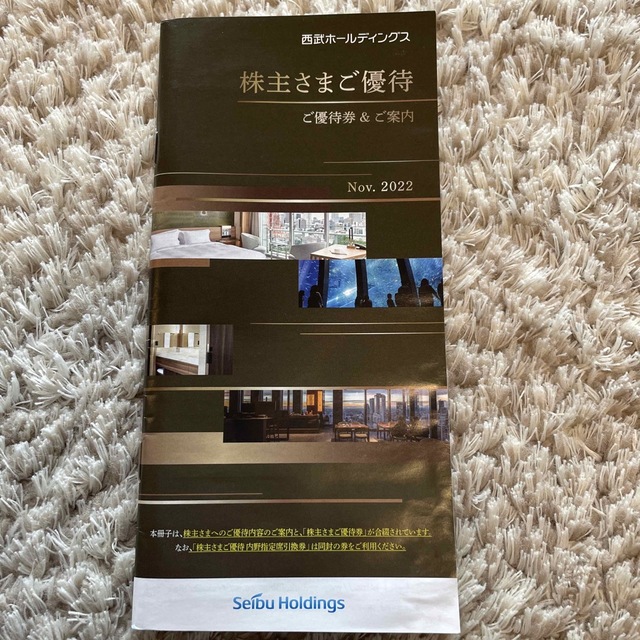 人気No.1】 西武HLD株主優待冊子1冊 1千株用 savingssafari.com