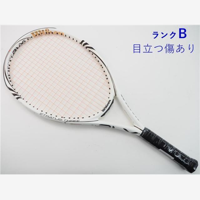中古 テニスラケット ウィルソン ストラタス スリー BLX 115 2011年モデル (G2)WILSON STRATUS THREE BLX 115 2011 | フリマアプリ ラクマ