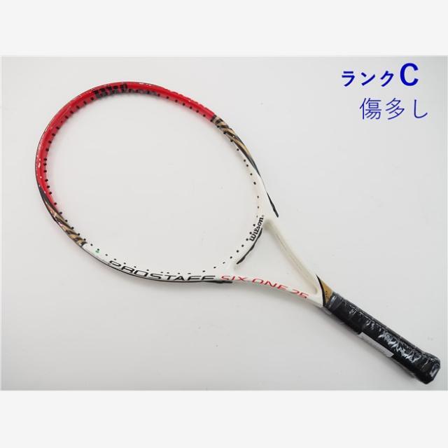 中古 テニスラケット ウィルソン プロスタッフ シックスワン 25 2012年モデル【ジュニア用ラケット】 (G0)WILSON PRO STAFF  SIX. ONE 25 2012 | フリマアプリ ラクマ