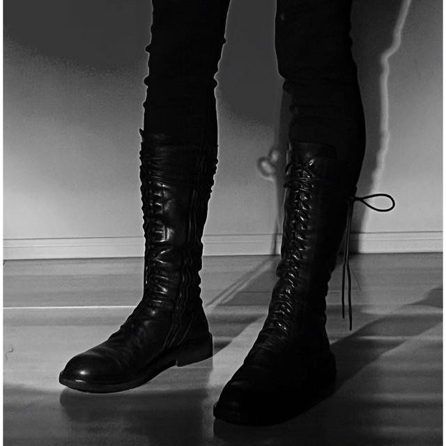 数量限定】 Ann Demeulemeester - ANN DEMEULEMEESTER レースアップ