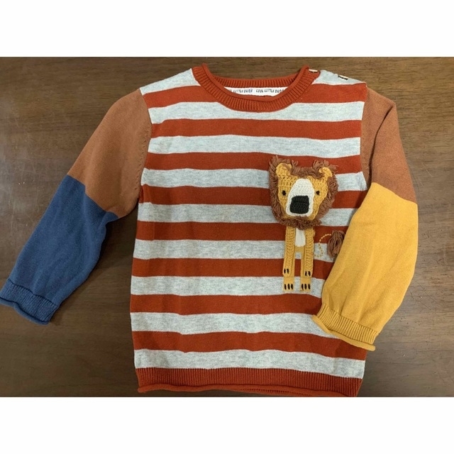 NEXT(ネクスト)のnext  ライオン　ニット キッズ/ベビー/マタニティのキッズ服男の子用(90cm~)(ニット)の商品写真