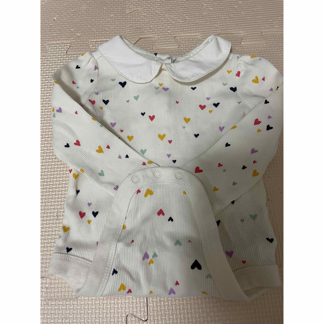 babyGAP(ベビーギャップ)の【GAP】襟付きロンパース（6-12m） キッズ/ベビー/マタニティのベビー服(~85cm)(ロンパース)の商品写真