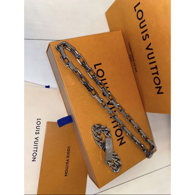 ファッションデザイナー LOUIS VUITTON - LOUIS VUITTON ネックレス ブレスレット ネックレス ファッションデザイナー LOUIS VUITTON - LOUIS VUITTON ネックレス ブレスレット ネックレス