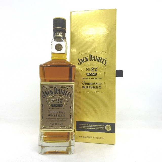 ウイスキー未開封☆Jack Daniel's【ジャックダニエル】 No 27 ゴールド 700ml【中古】 【半額】