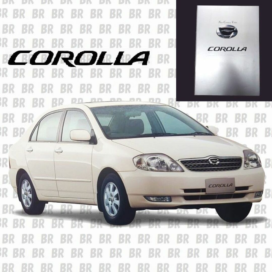 トヨタ(トヨタ)のカタログ　トヨタ　カローラ　（TOYOTA　COROLLA）　2000.08 自動車/バイクの自動車(カタログ/マニュアル)の商品写真