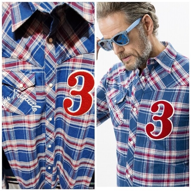 1piu1uguale3 - ☆定価¥4.1万☆1piu1uguale3ワッペン ウエスタン
