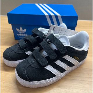 アディダス(adidas)の【新品未使用】アディダス ガゼル スニーカー 15cm ブラック(スニーカー)