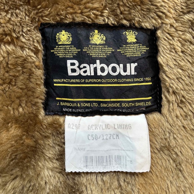 Barbour ライナーベスト