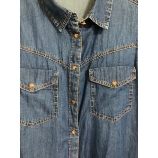 ザラ(ZARA)のZARA＊デニムシャツ(シャツ/ブラウス(長袖/七分))