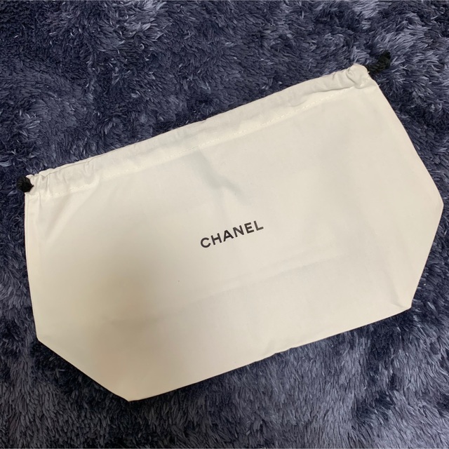 Chanel シャネル ノベルティ ブラック 巾着ポーチ