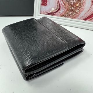 CHANEL - CHANEL シャネル キャビアスキン Wホック 三つ折り財布